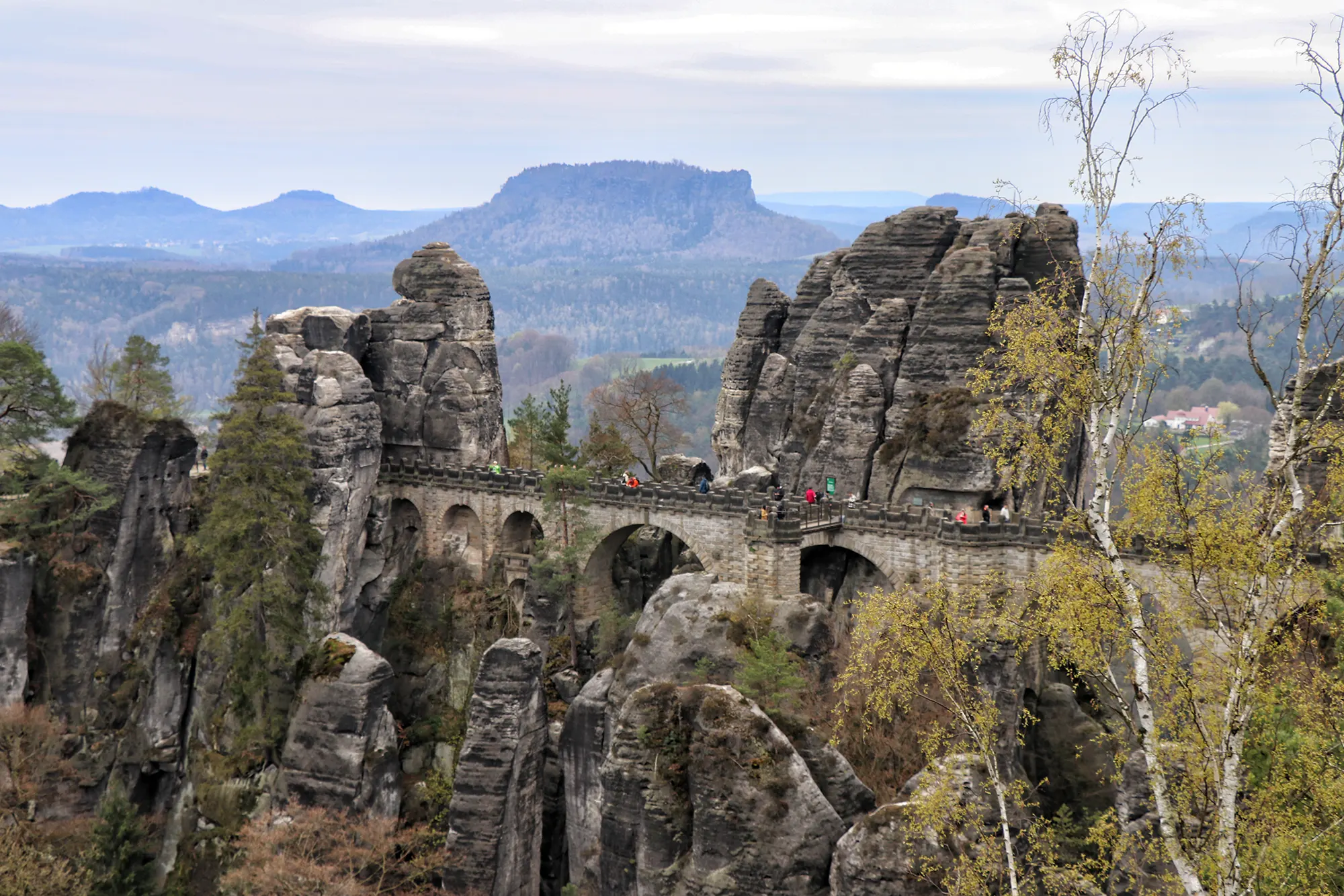 Sächsische Schweiz - Basteibrücke