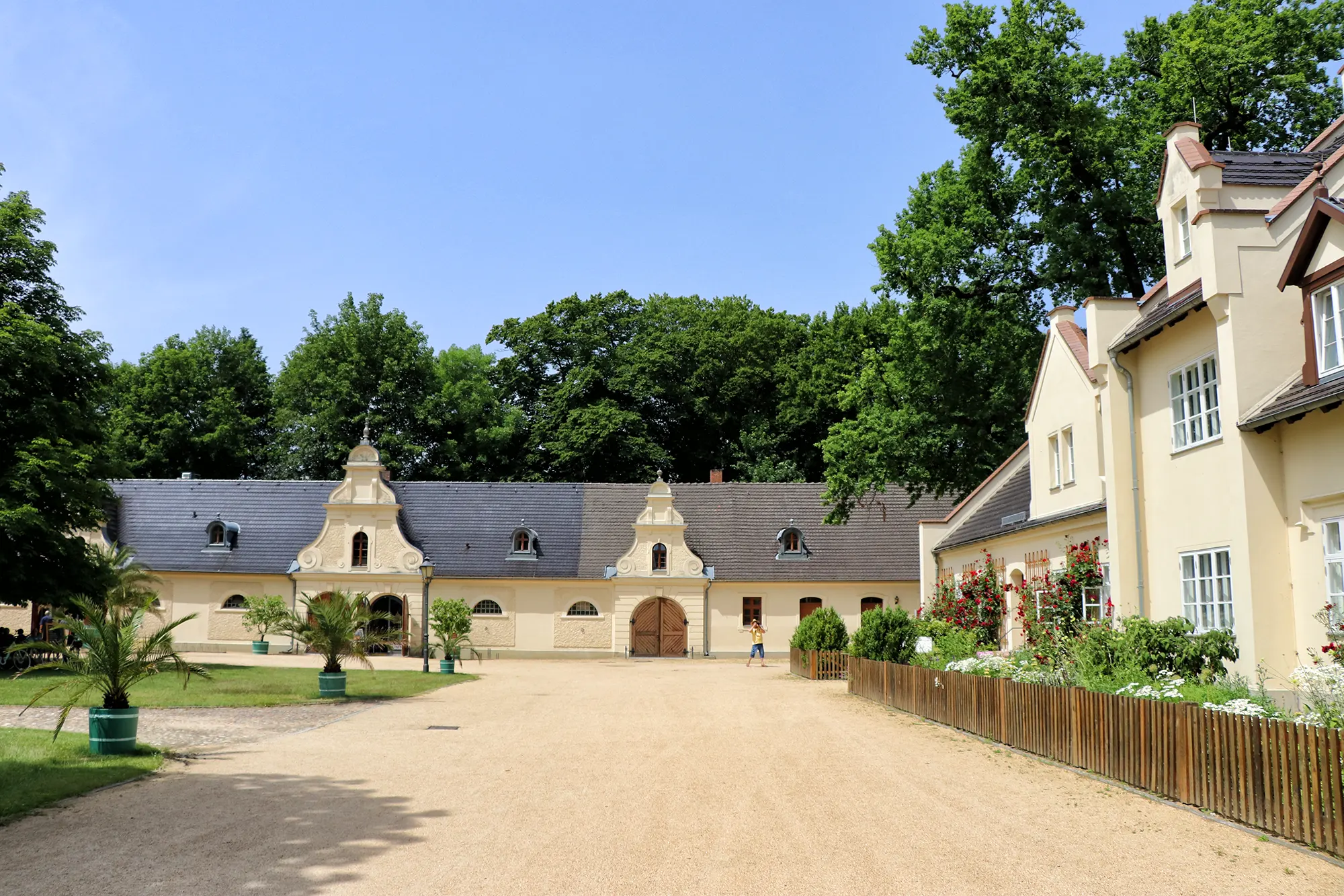 Muskauer Park - Historische boerderijen